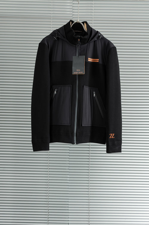 Zegna Waterproof Down Jacket with Classic Design