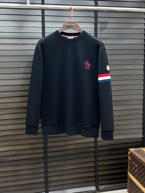 Moncler Unisex Air Layer Round Neck Sweatshirt with Print