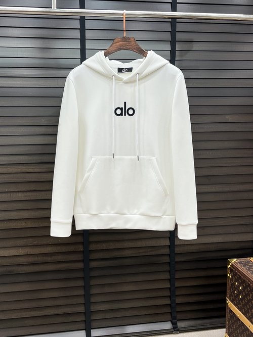 Alo Unisex Air-Layer Hoodie with Printed Pattern