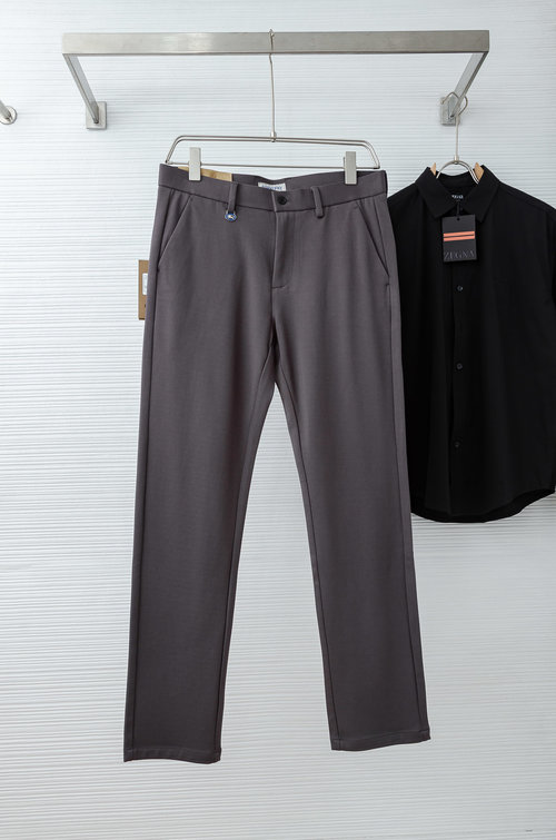 Burberry Minimalist Straight-Leg Casual Trousers