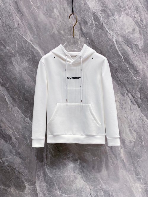 Gucci Classic Cotton Hoodie with Timeless Logo Embroidery