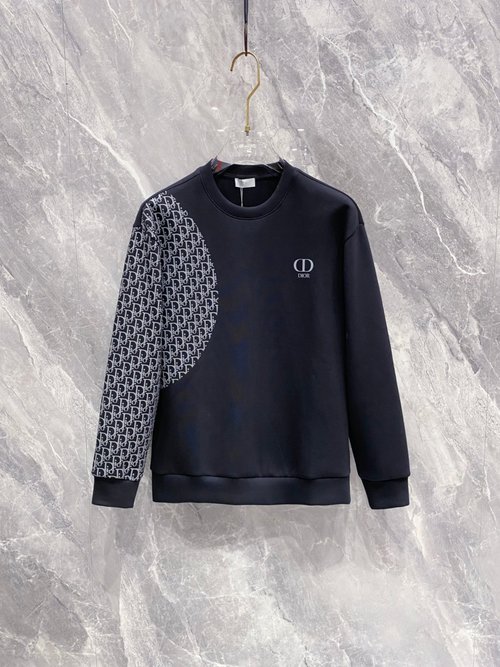 Dior Space Cotton Pullover with New Printing Technology