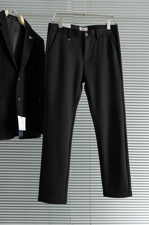 Prada Minimalist Casual Straight-leg Trousers