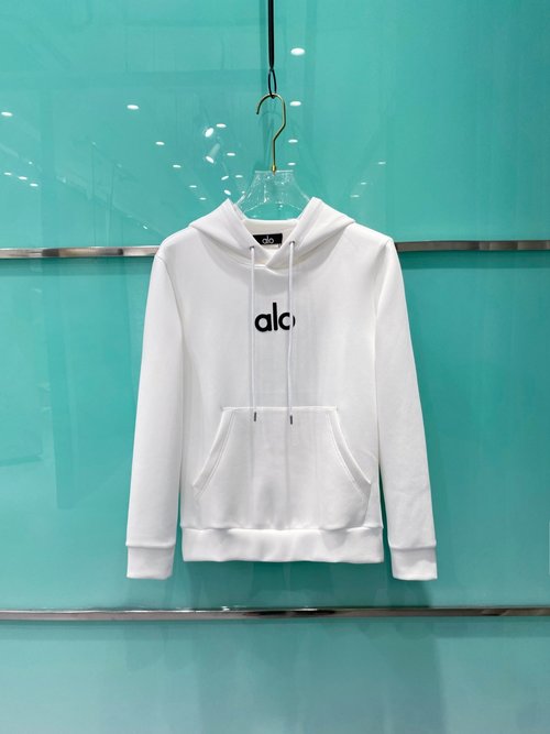 Alo Patterned Air Layer Hooded Sweatshirt