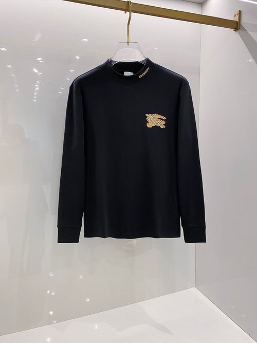 Burberry Fashionable Long-sleeved T-shirt with Good Comfort