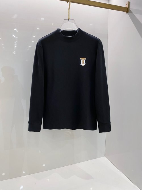 Burberry Fashionable Casual Long-sleeved T-shirt with Good Comfort