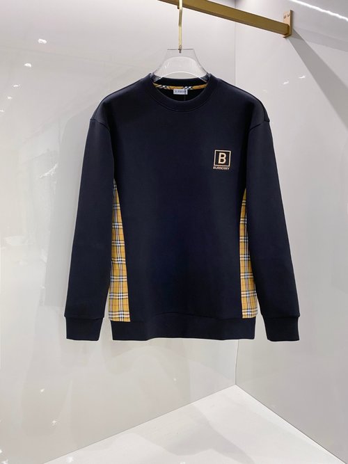 Burberry Air Layer Round Neck Pullover Sweatshirt