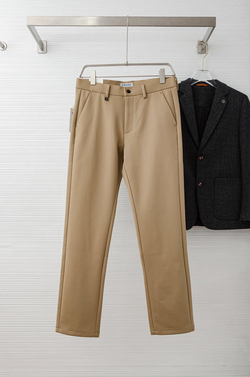 Burberry Minimalist Straight-Leg Casual Trousers