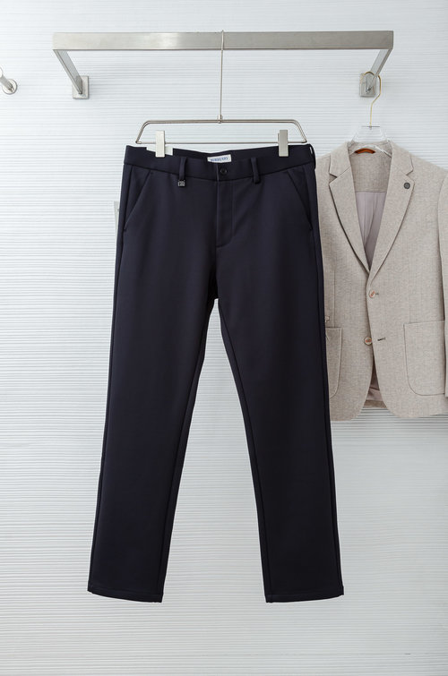 Burberry Simple and Stylish Straight-leg Casual Trousers
