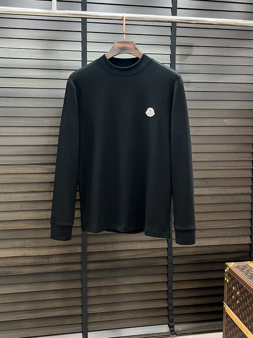 Moncler Soft Cotton Base Layer with Luxury Logo