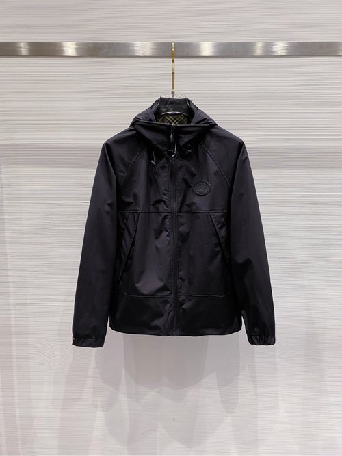 Burberry Double-sided Casual Fashion Jacket for Versatile Style
