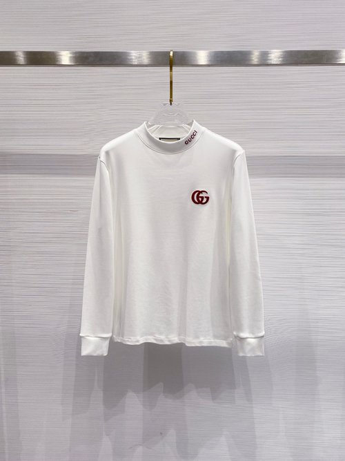 Gucci Fashionable Long-Sleeved T-Shirt with Logo
