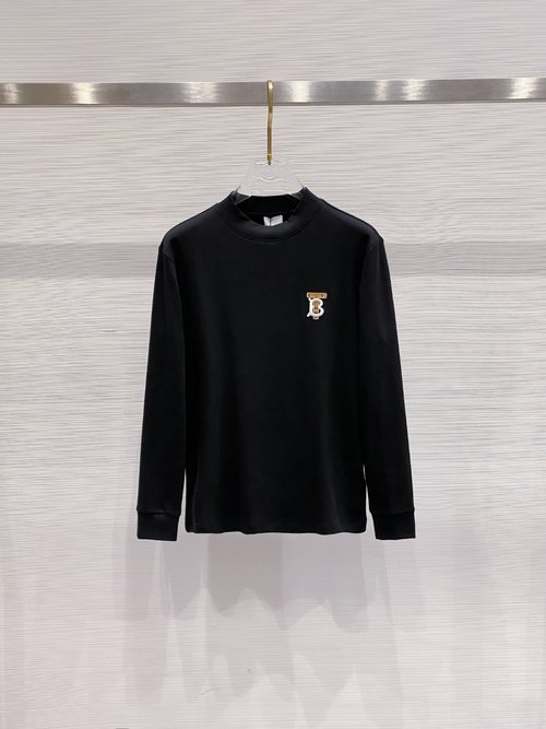 Burberry Fashionable Long-sleeve T-shirt with Good Comfort