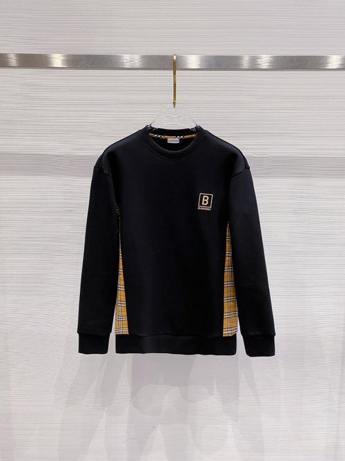 Burberry Long-Sleeve Space Cotton Logo-Printed Sweatshirt