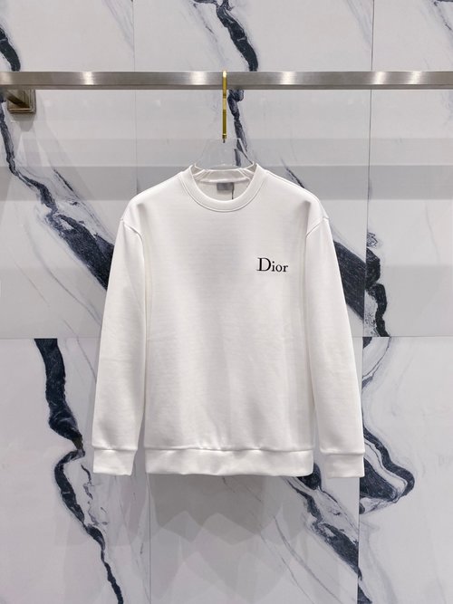 Dior Simple Round-Neck Pullover Sweater