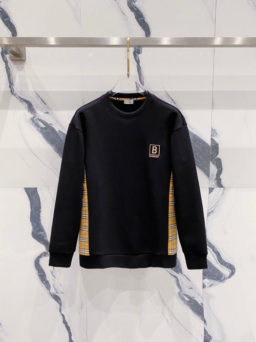 Burberry Soft and Comfortable Long Sleeve Pullover with Classic Logo