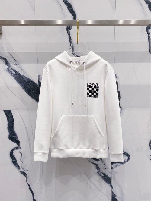 Loewe Fashionable Hooded Sweatshirt in Premium Cotton
