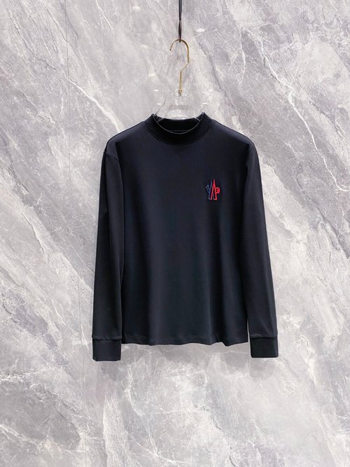Moncler Fashionable Long Sleeve T-Shirt with Logo