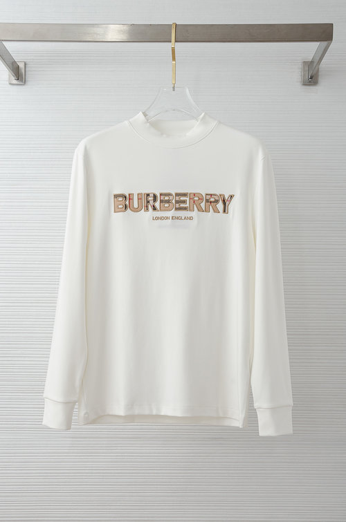 Burberry Stereo-embroidery T-shirt with Premium Fabric