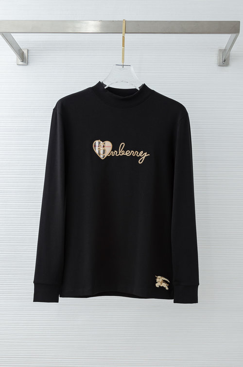 Burberry Stereo-embroidery T-shirt with Premium Fabric