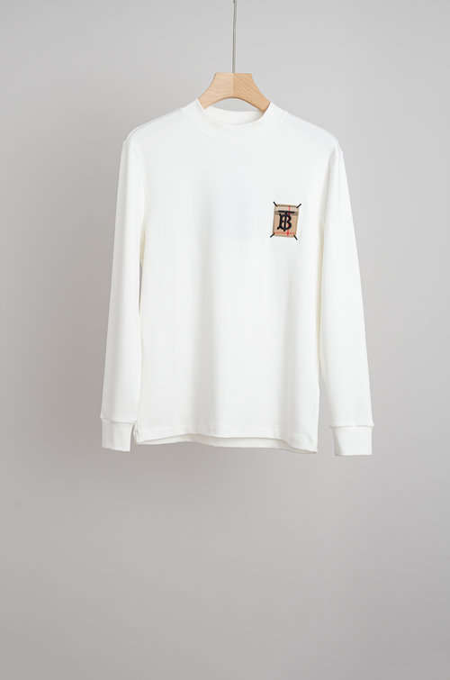 Burberry Premium Stereo Embroidery T-shirt