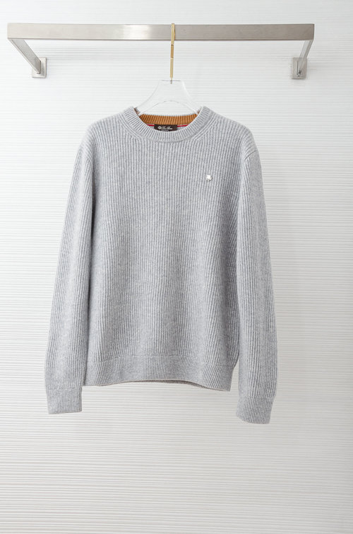 Loro Piana Soft and Warm Classic Round - Neck Wool Sweater