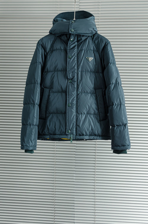 Prada Waterproof and Windproof Down Jacket Filled with Premium Insulation