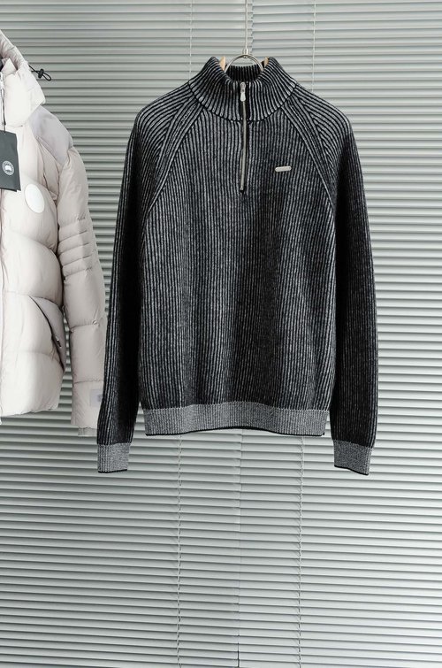 Brunello Cucinelli Soft Wool Sweater with Classic Collar