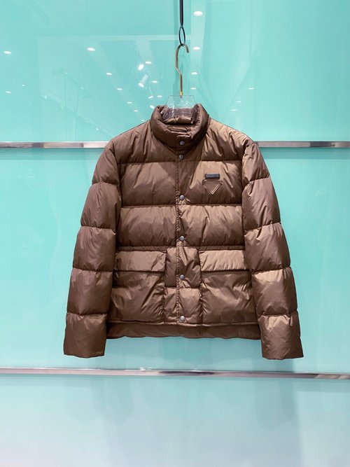 Prada Authentic Replica Down Jacket Filled with 95% Down