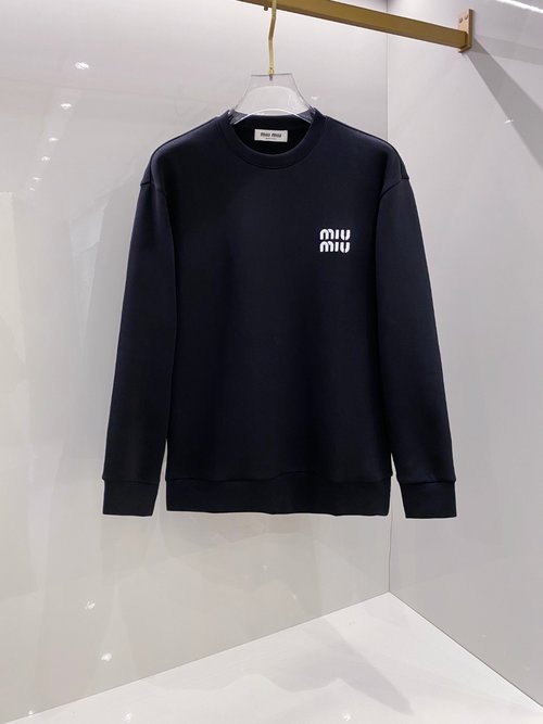 Dior Classic OS Style Space Cotton Pullover with Good Texture