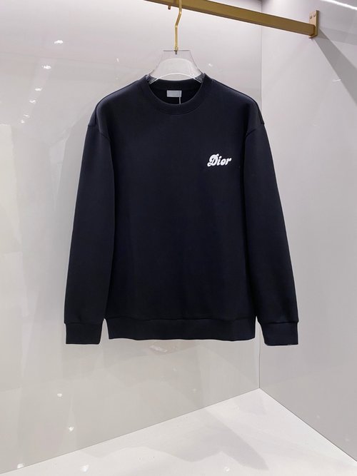 Dior Letter Logo Space Cotton Pullover, New Tech & High Quality