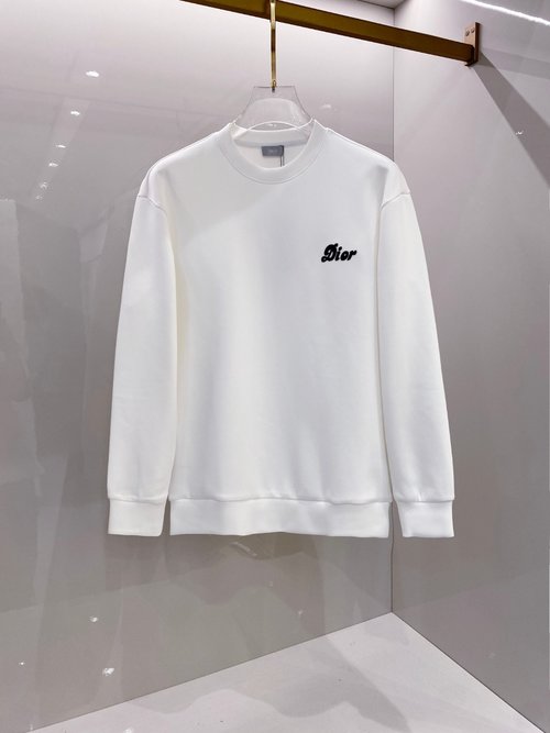 Dior Letter Logo Space Cotton Pullover, New Tech & High Quality