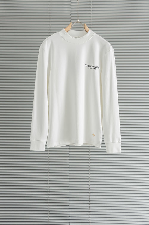 Dior New Solid Embroidery T-Shirt in Premium Fabric