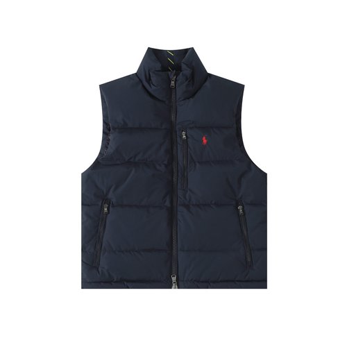 Polo Ralph Lauren Classic Logo Waterproof Pure Down Sleeveless Vest