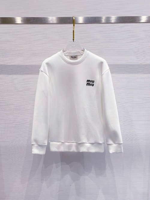 Dior Letter Logo Pullover Space Cotton Sweatshirt