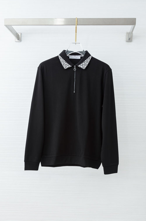 Ferragamo Soft and Warm Fleece Long-Sleeve T-Shirt