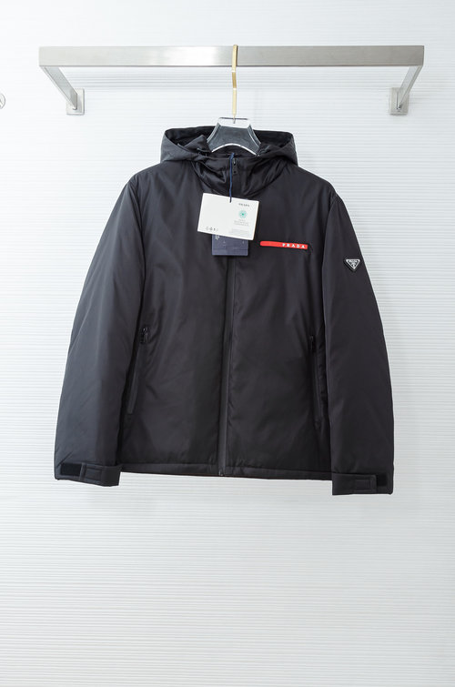 Prada Waterproof and Windproof Down Jacket with High - Quality Filling