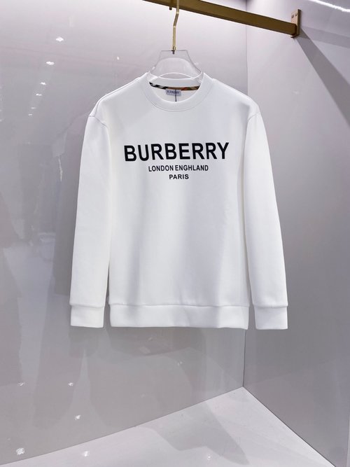 Burberry Unisex Printed Pullover Sweatshirt with Air Layer