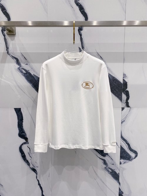 Burberry High - quality Long - sleeved T - shirt for Everyday Wear