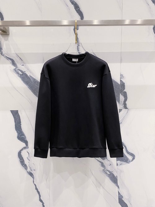 Dior Space Cotton Pullover with Letter Logo