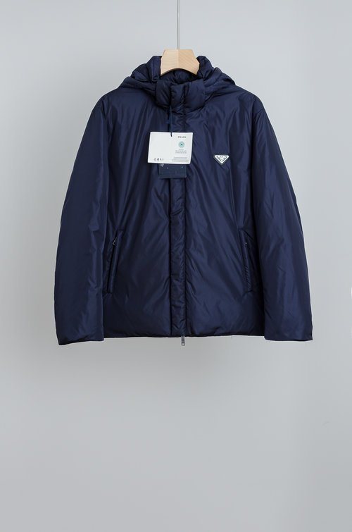 Prada Waterproof and Windproof Down Jacket with High Comfort