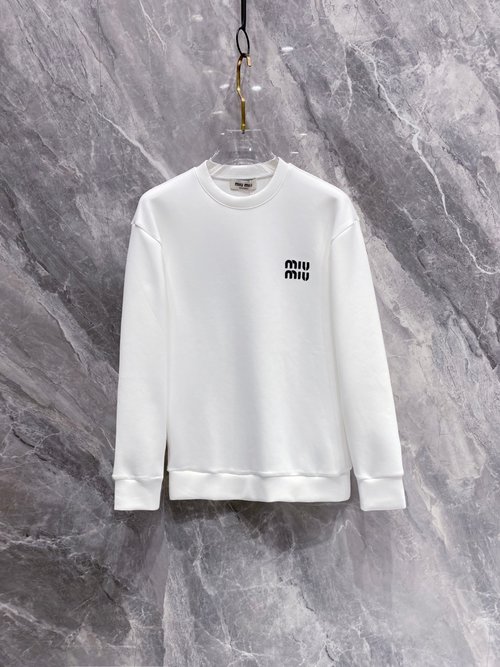 Dior Letter Logo Pullover Space Cotton Sweatshirt