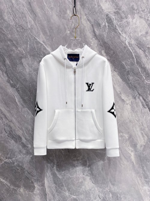 Louis Vuitton Zippered Sweatshirt for Comfort and Style