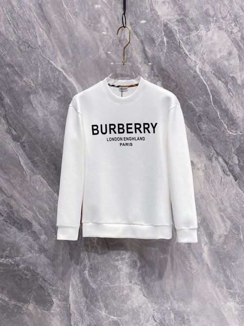 Burberry Unisex Round-Neck Air-Layered Sweatshirt