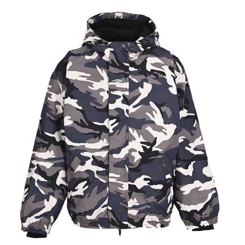 Balenciaga Camouflage Ski Insulated Windbreaker with Special Features
