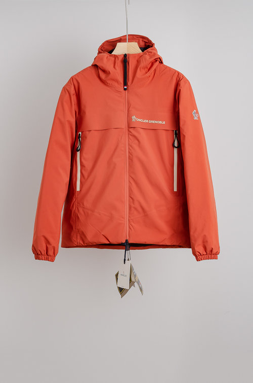 Moncler Down Filled Hooded Jacket, Warm & Stylish