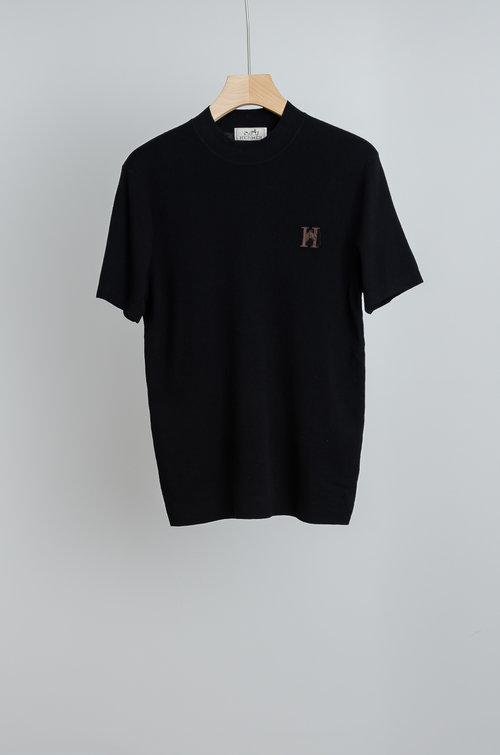 Hermes Comfortable Cashmere Wool Knit Sweater