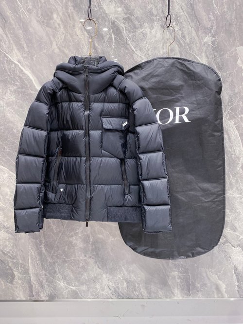 Dior Stylish Down Jacket Filled with Imported 90% White Duck Down