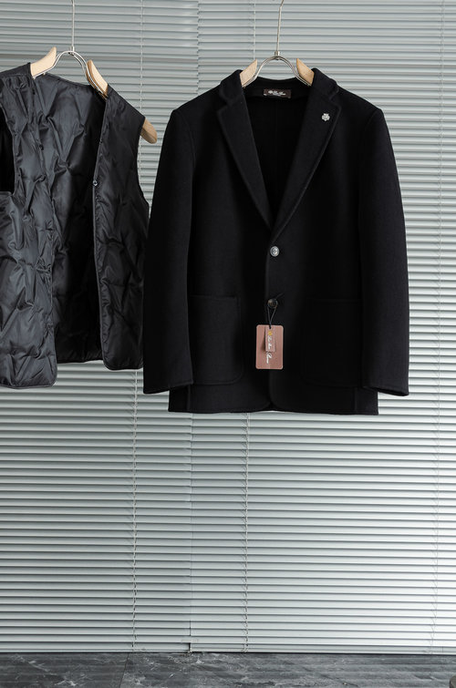 Loro Piana Business Suit with Removable Down Liner for Warmth