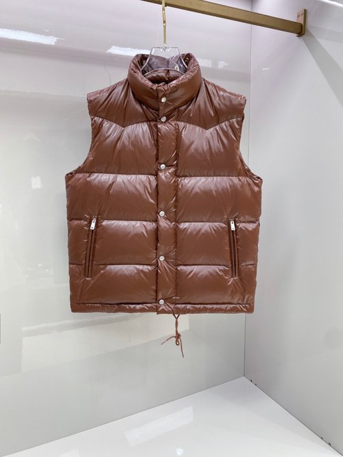 Prada New Down Vest with Original Details